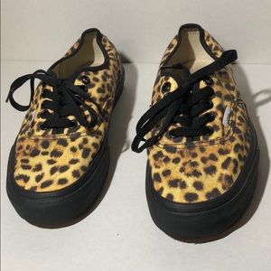 Cheetah Print Vans